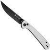 Image for Sencut Skelfin S25007-1 Black 9Cr18MoV, White G10, pocket knife