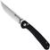 Afbeelding voor Sencut Skelfin S25007-2 Satin 9Cr18MoV, Black G10, zakmes