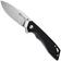 Afbeelding voor SENCUT Stratex S25055-1 Satin 9Cr18MoV, Black G10, zakmes