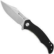 Afbeelding voor Sencut Tauron S25060-1 Stonewashed D2, Black G10, zakmes
