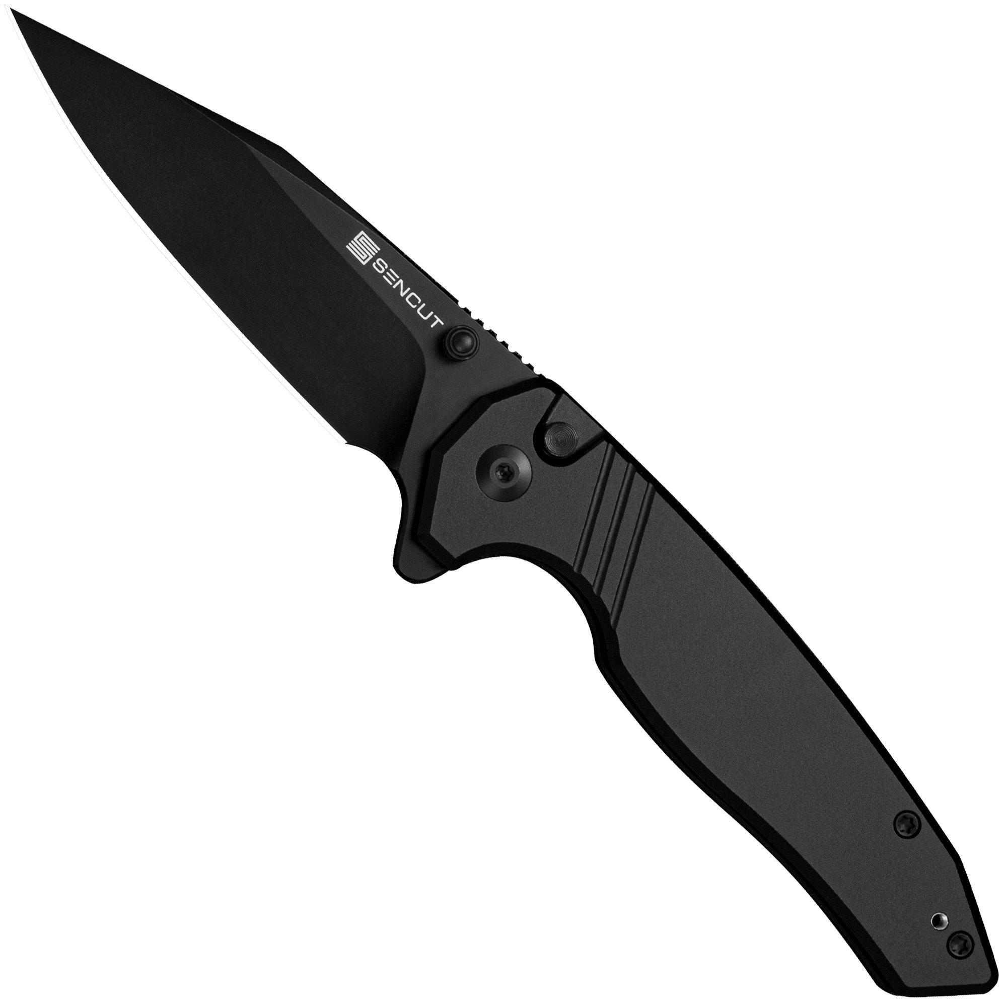 SENCUT Selkyris S25068-1, Black D2, Black Aluminum zakmes