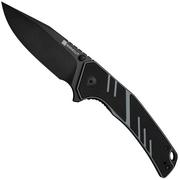 Afbeelding voor SENCUT Quirk S25099-2, Black D2, Black Grey G10 zakmes