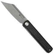 SENCUT Bronte SA08A Stonewashed, Black micarta, couteau de poche