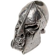 Schmuckatelli Spartan Skull abalorio Pewter