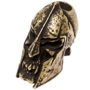 Schmuckatelli Spartan Skull abalorio Roman Brass Oxidized