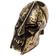 Image for Schmuckatelli Spartan Skull Bead Roman Brass Oxidized