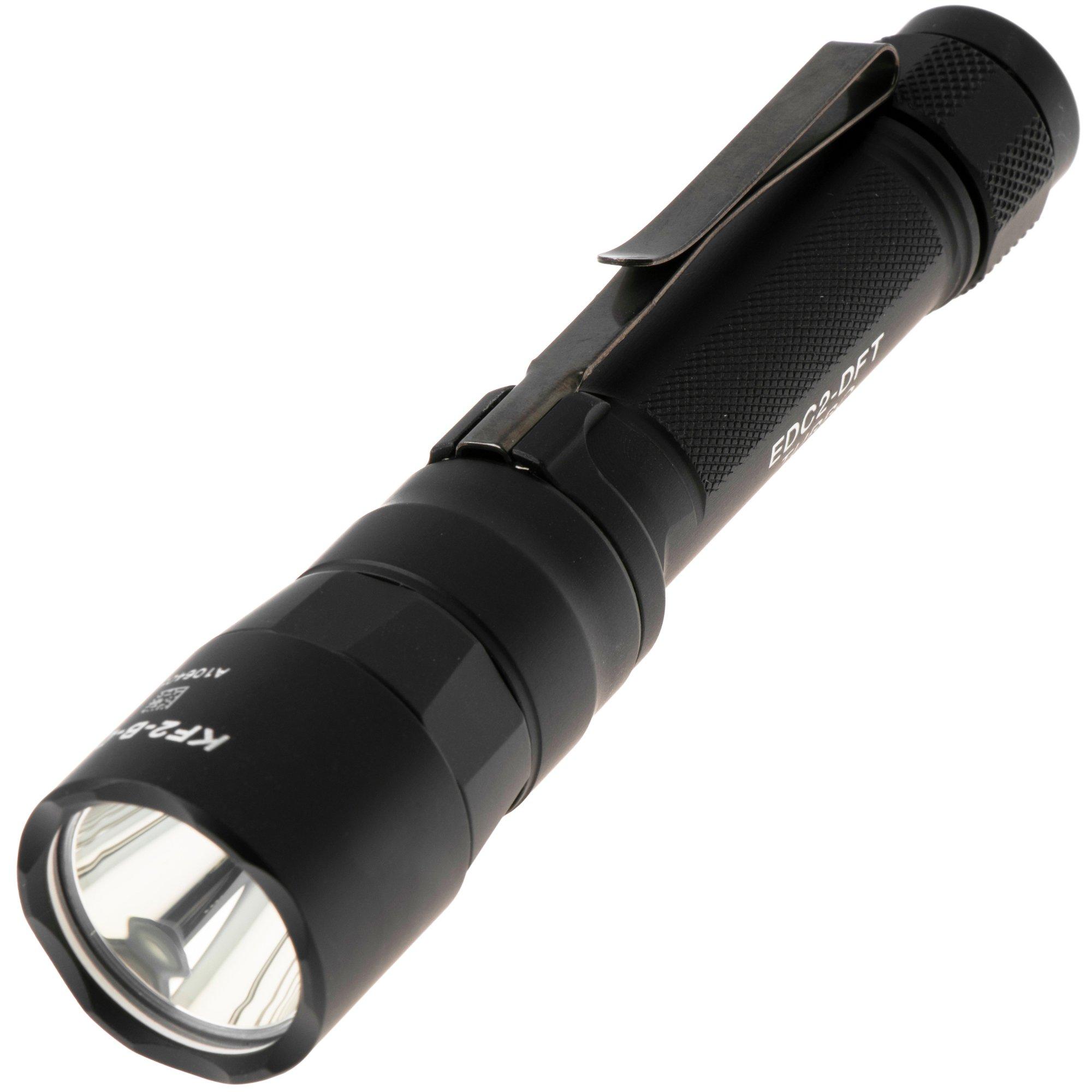 SureFire EDC2-DFT Turbo Black, EDC flashlight, 700 lumen