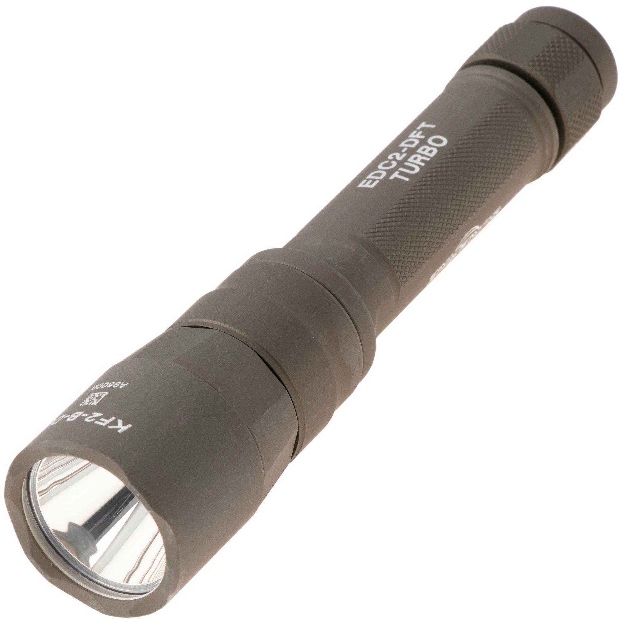 SureFire EDC2-DFT Turbo Tan, EDC flashlight, 700 lumen