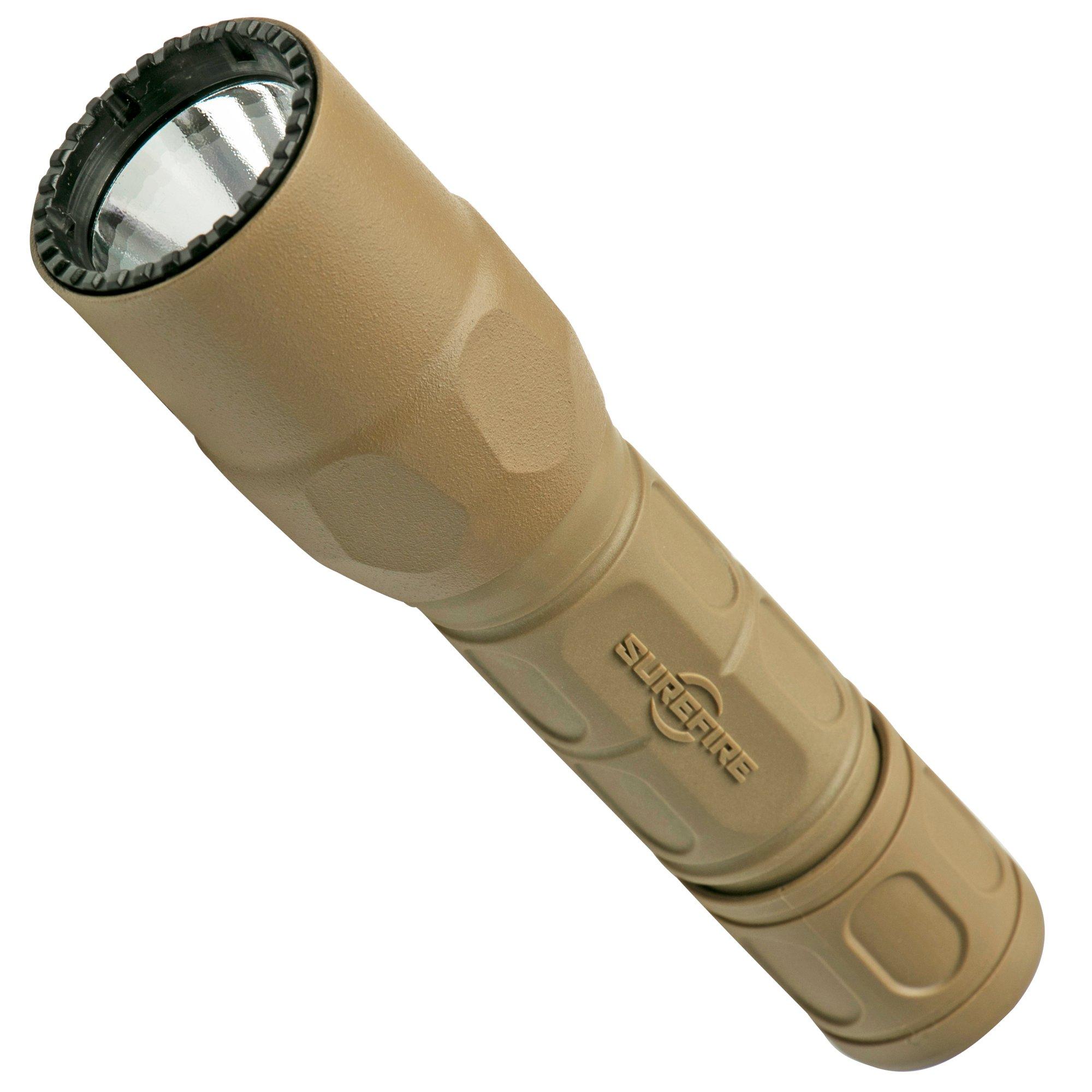 SureFire G2X Pro, Sandfarbe, 600 Lumen, taktische Taschenlampe