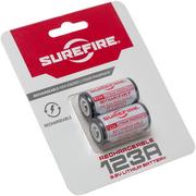 SureFire batteria ricaricabile 123A, 2 pezzi
