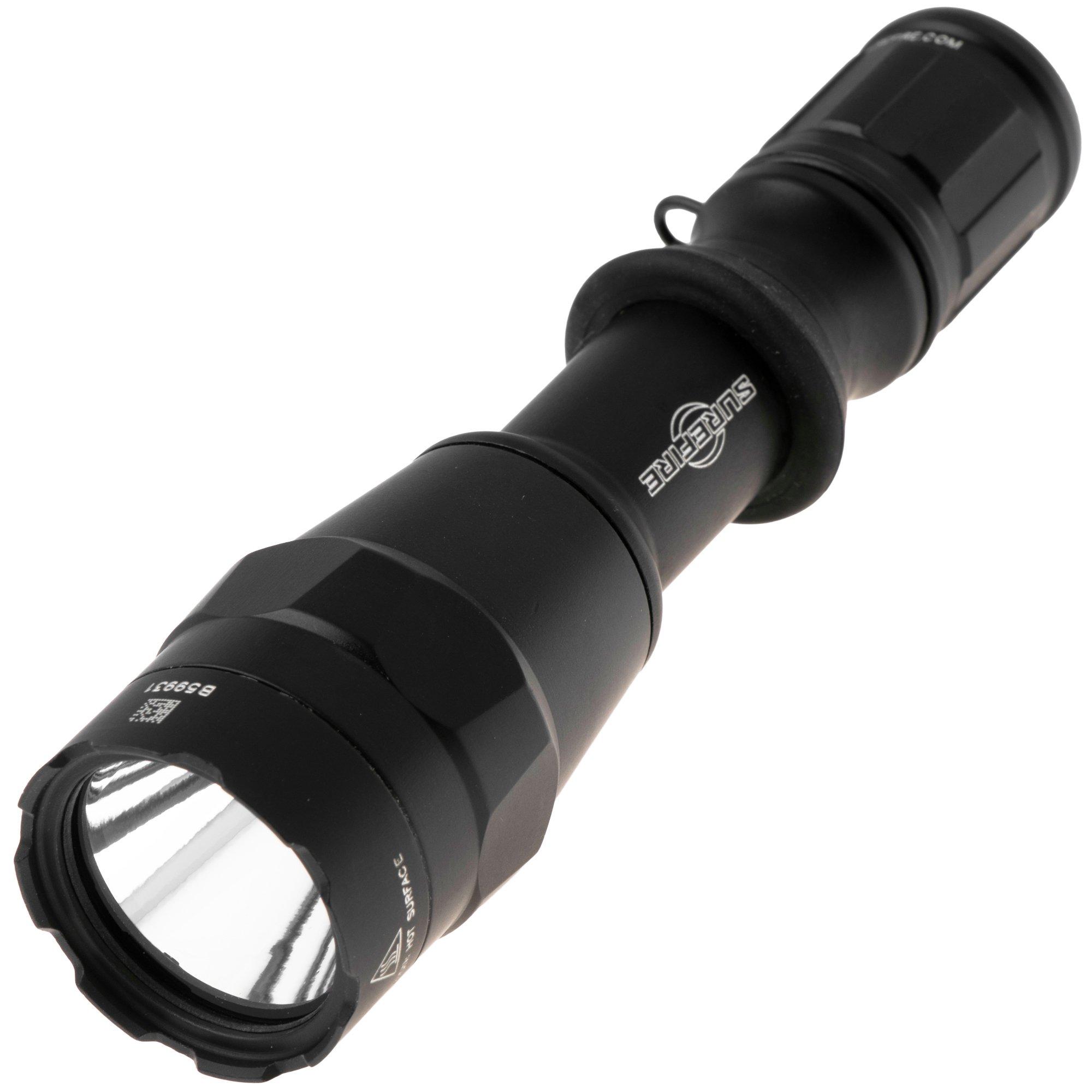 SureFire P1RZ-B-DFT Black, taktische Taschenlampe, 1500 Lumen