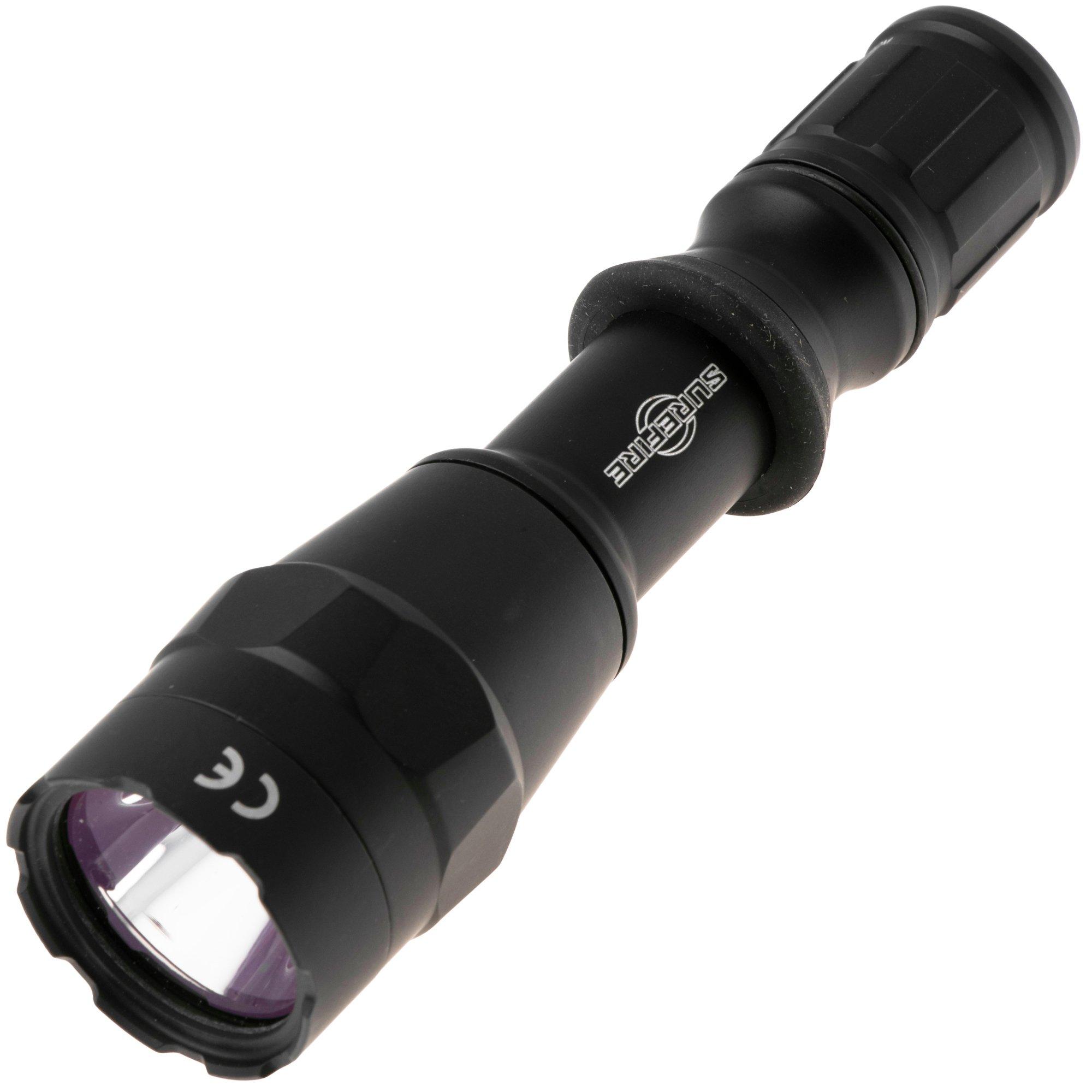 SureFire P1RZ-IB-DF IntelliBeam Black, taktische Taschenlampe , 1500 Lumen