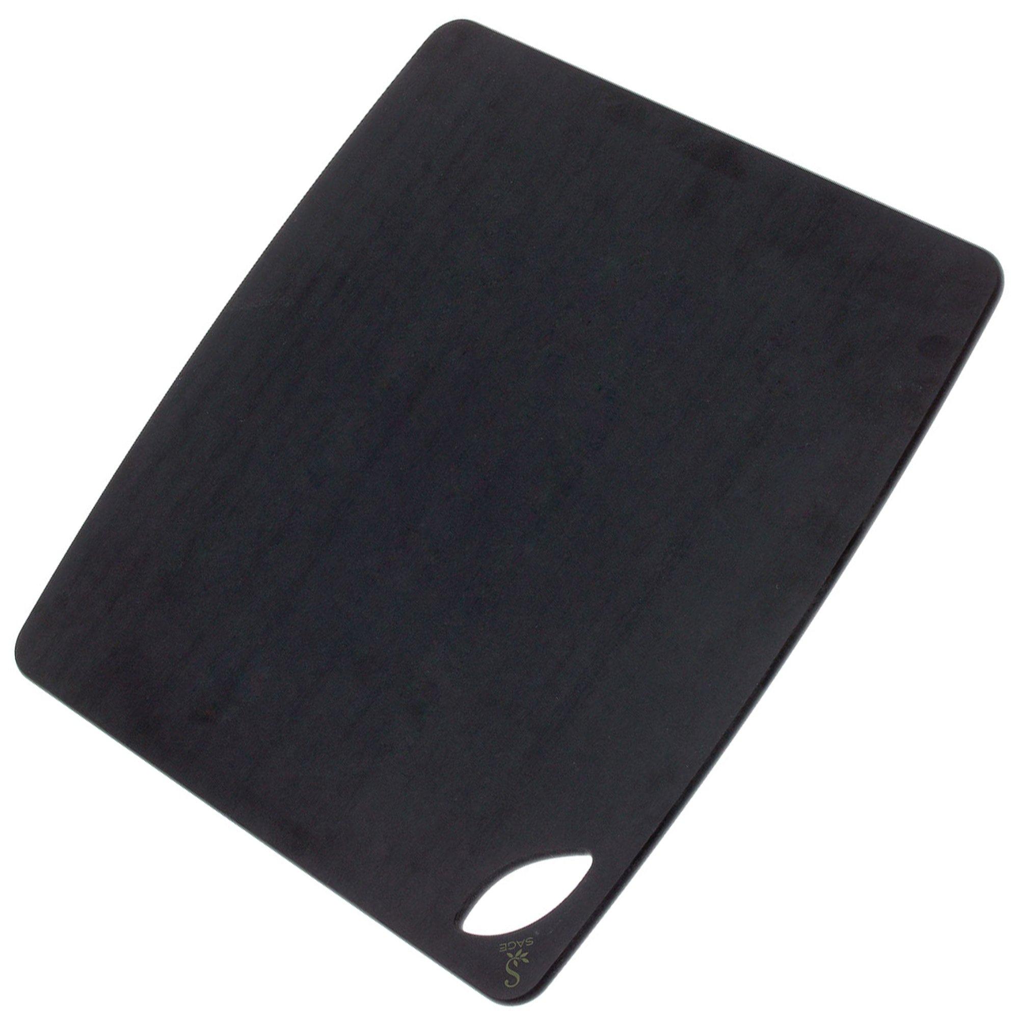 Schneidebrett 30x18 Cm Schwarz - Spülmaschinenfest, Mikrowellengeeignet, BPA-frei | Hergestellt In Italien