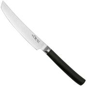 Shizu Hamono Takumi SS-1170 couteau à steak en acier de Damas, 12,5 cm