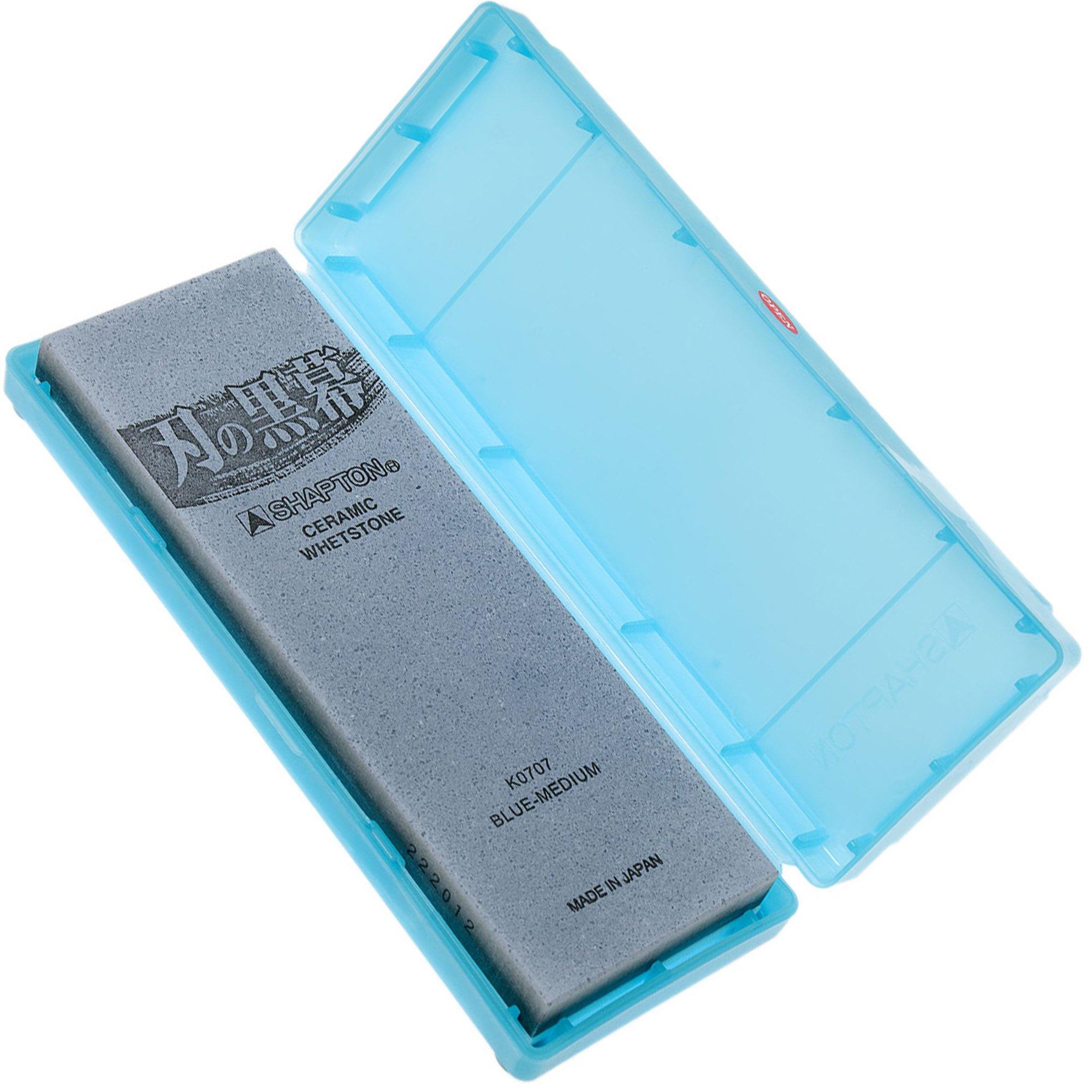 Shapton Pro Stone Korngröße 1500 mittlerer Schleifstein, blau, K0707