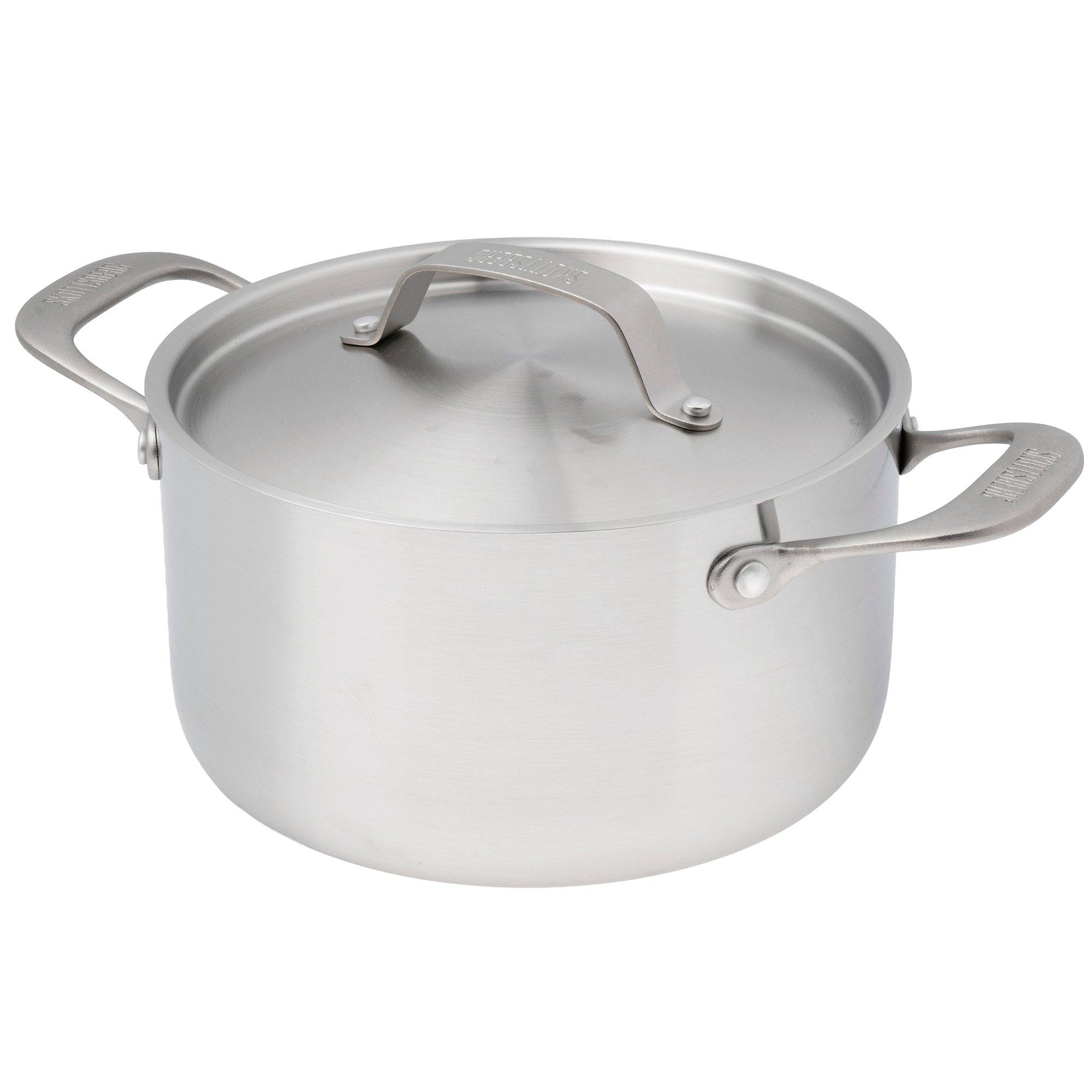 Skottsberg Stainless Steel 535703 Kochtopf mit Deckel, 20 cm