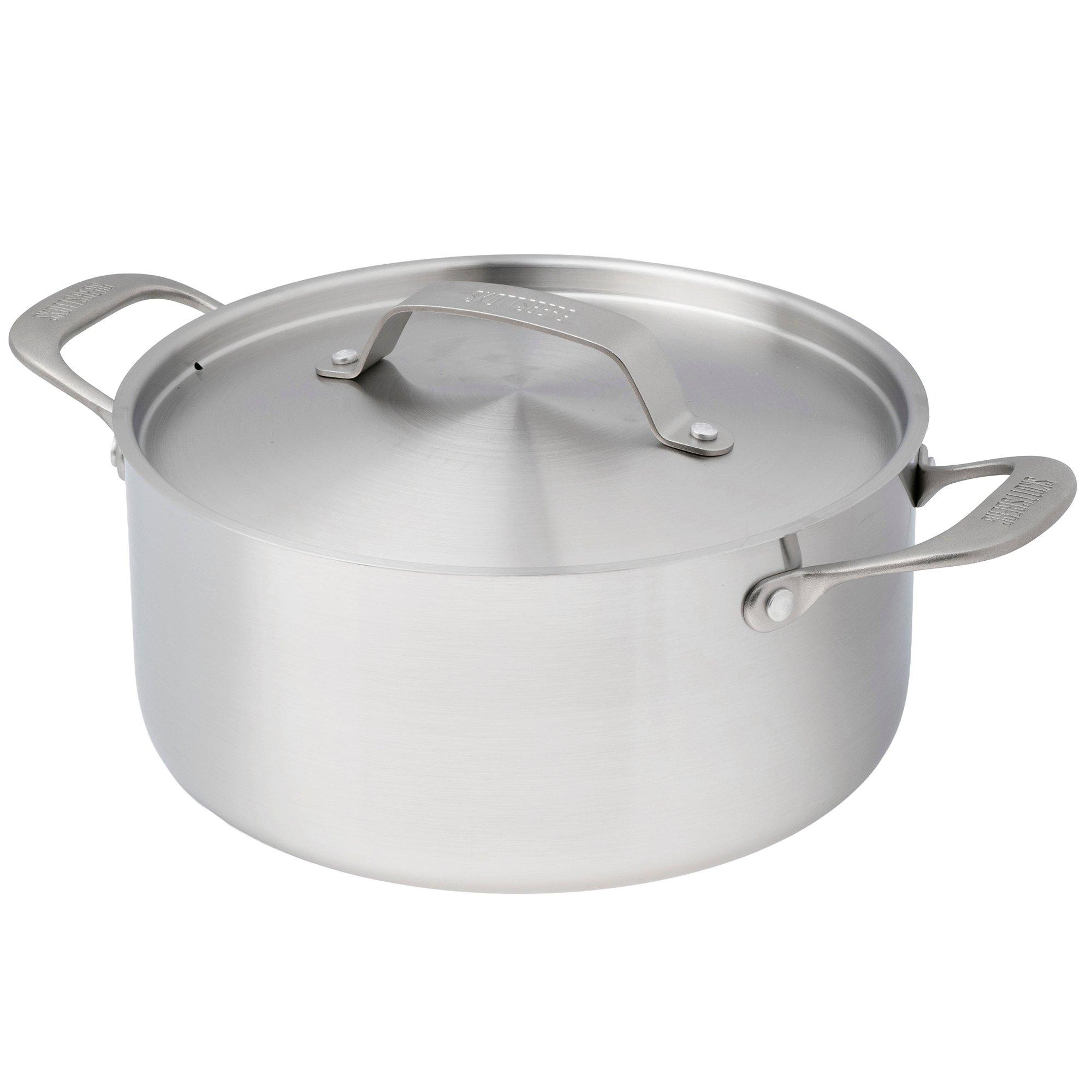 Skottsberg Stainless Steel 535704 pot with lid, 24 cm