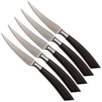 Image for Saladini 6-pc steak knife set 23 cm, buffalo horn