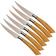 Image for Saladini 6-pc steak knife set 23 cm, olive wood