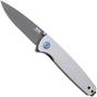 Afbeelding voor SOG Twitch III 11-15-03-43, Black 154CM, Gunmetal Gray Aluminum, Blue Hardware zakmes