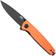 Image for SOG Twitch III 11-15-05-43, Black 154CM, Burnt Orange Aluminum, Black Hardware pocket knife