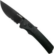 SOG Flash AT Blackout Serrated 11-18-02-57 pocket knife