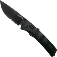 Image for SOG Flash AT Blackout Serrated 11-18-02-57 pocket knife