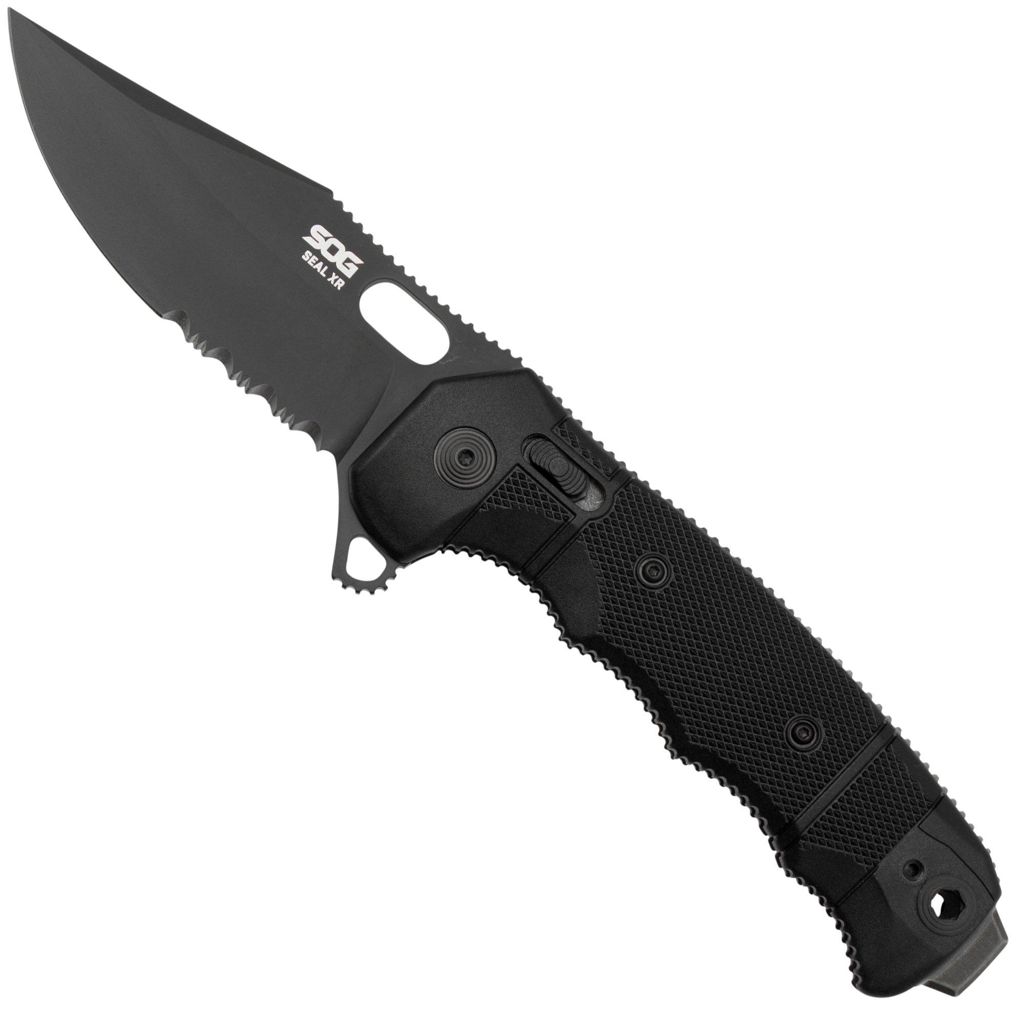 SOG SEAL XR Partially Serrated 12-21-05-57 pocket knife | Advantageously  shopping at Knivesandtools.com