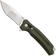 Bild für SOG Hidaka XR 12-27-09-57 Satin Cryo 3V, Green Micarta, Taschenmesser