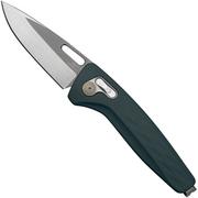 SOG One-Zero XR Smoke Gray Aluminum, Satin Chrome 12-73-04-57 pocket knife