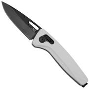 SOG One-Zero XR White Aluminum, Black Chrome 12-73-05-57 pocket knife