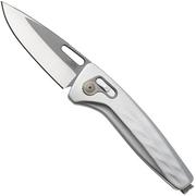 Bild für SOG One-Zero XR 12-73-06-57, Satin/Gray Stonewashed CRYO CPM S35VN, Silver Aluminum, Taschenmesser