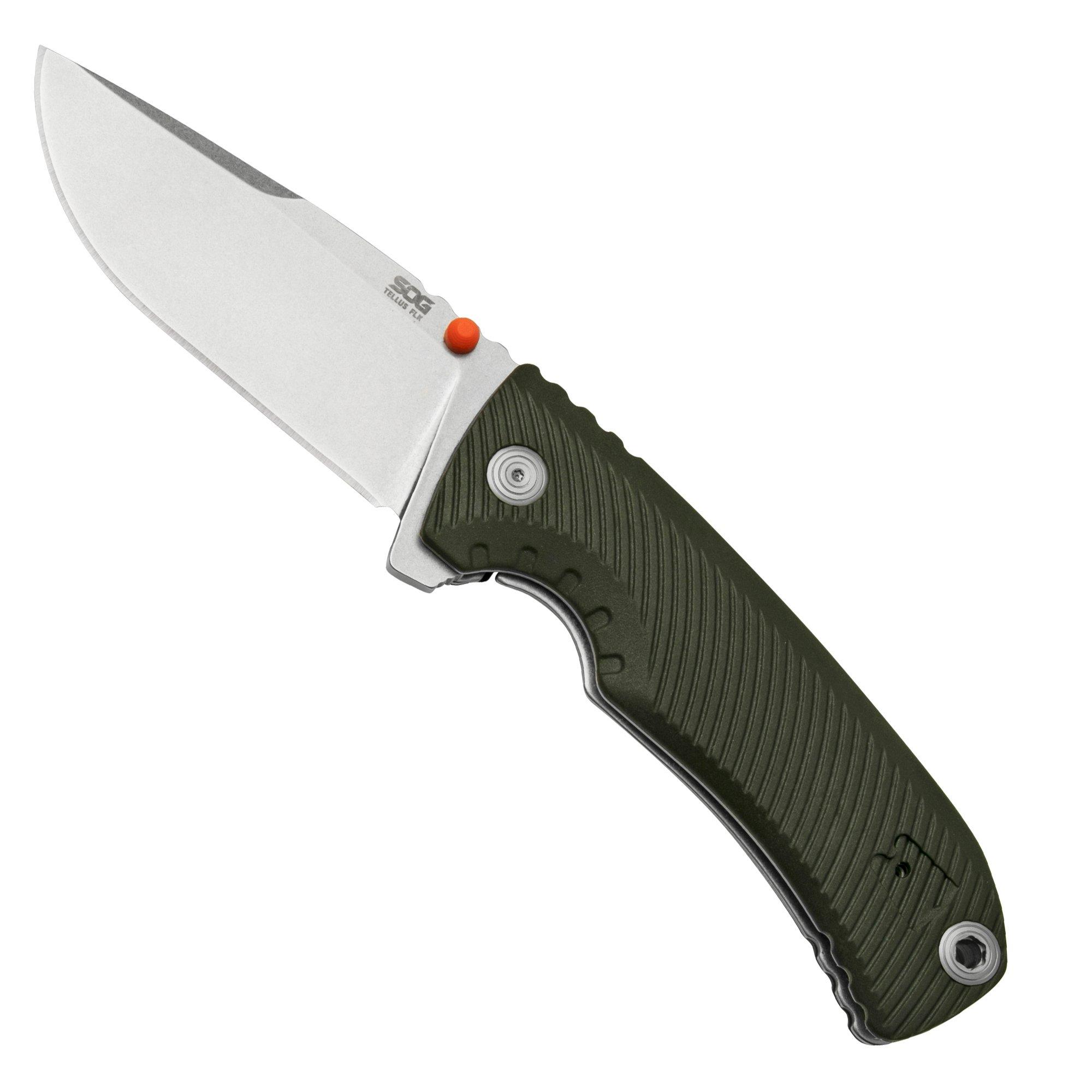 Nóż składany SOG Tellus FLK Olive Drab 14-06-01-41