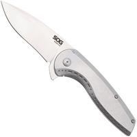 Image pour SOG Aegis FLK 2.0 14-41-03-43, Stonewashed 8Cr13MoV, Stainless Steel couteau de poche