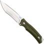 Obraz dla Nóż z głownią stałą SOG Hidaka FX 17-27-01-57 Satin CPM 3V, Green Micarta, projekt Kiku Matsuda