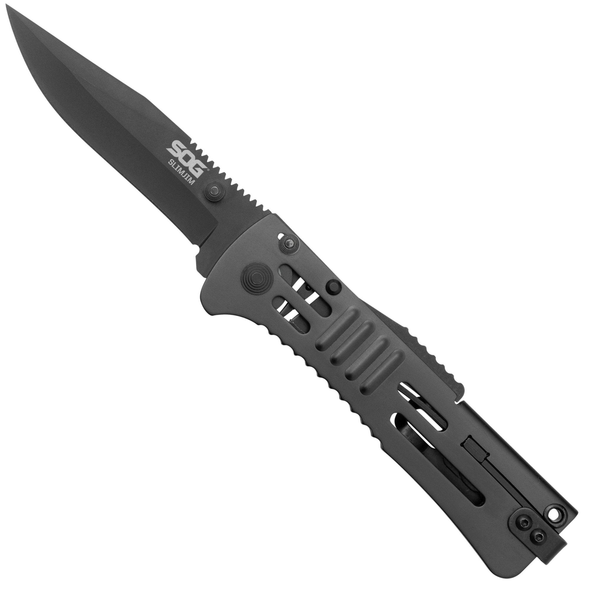 Nóż składany SOG SlimJim Black SJ32-CP