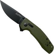 SOG SOG-TAC XR OD Green 12-38-02-57 pocket knife
