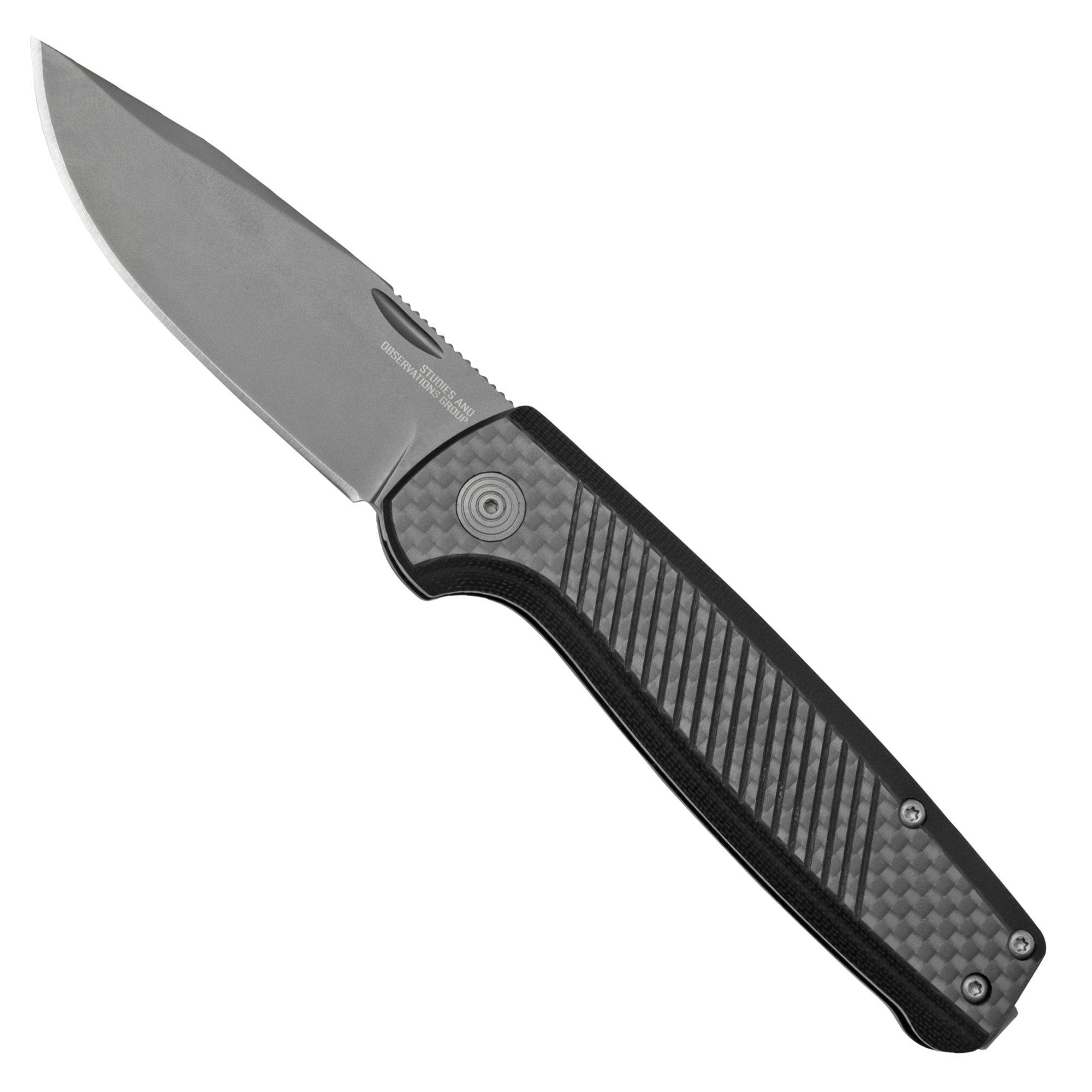 SOG Terminus SJ LTE Carbon Graphite TM1006-BX Slipjoint-Taschenmesser