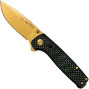 SOG Terminus XR LTE TM1033 Carbon Gold pocket knife