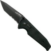 SOG Vision XR Black Serrated 12-57-02-57 couteau de poche