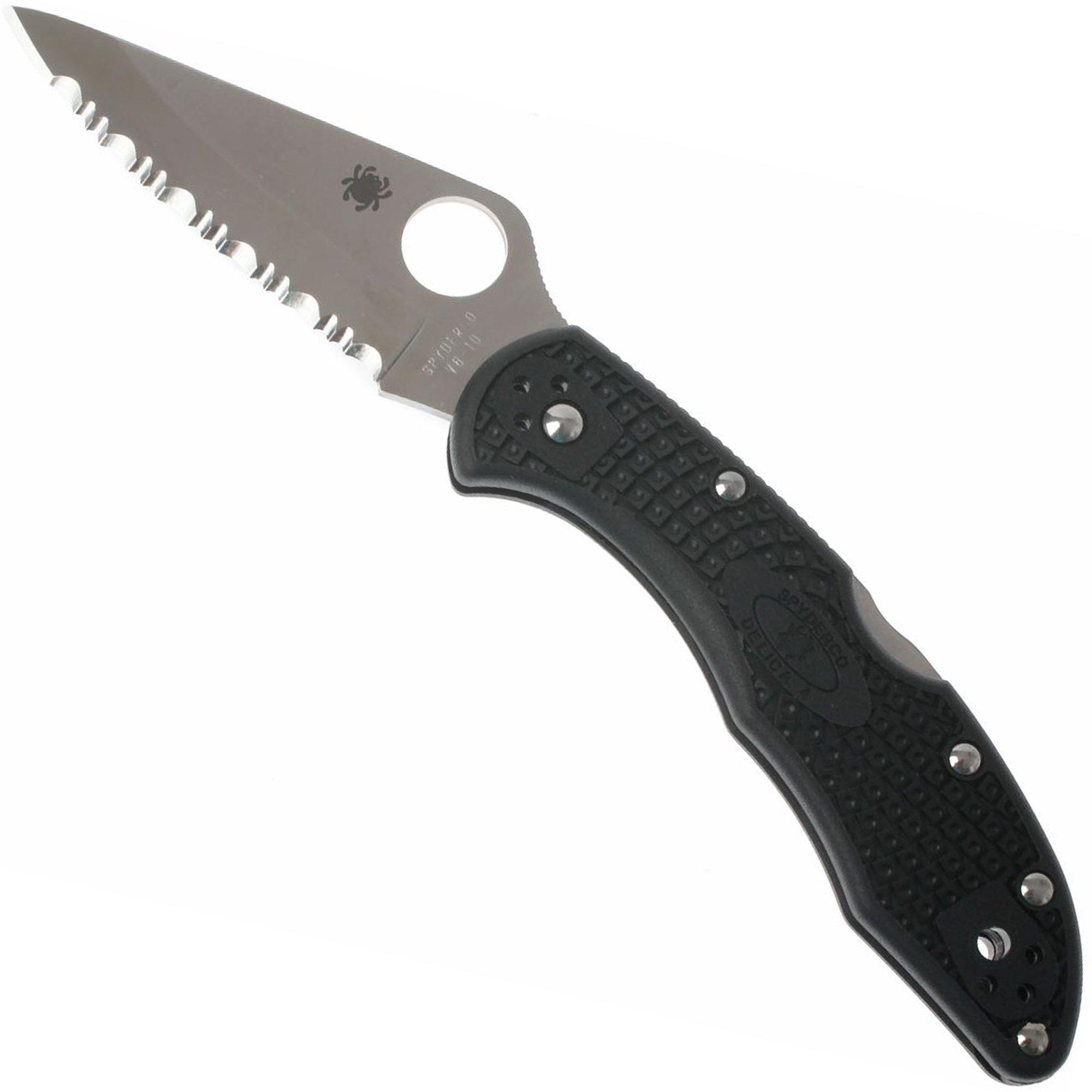 Spyderco Delica 4 C11SBK serrated Taschenmesser