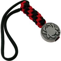 Imagen para Spyderco Bead BEAD5LY Flat Bead Pewter con cordón