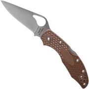Spyderco Byrd Meadowlark 2 brun BY04PBN2 couteau de poche