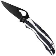 Image pour Spyderco Byrd Magpie BY25GPBK Black 9Cr18MoV, Black White G10, couteau de poche