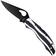 Image pour Spyderco Byrd Magpie BY25GPBK Black 9Cr18MoV, Black White G10, couteau de poche