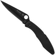 Spyderco Police 4 Black C07BKP Black VG10, Black Stainless Steel, couteau de poche