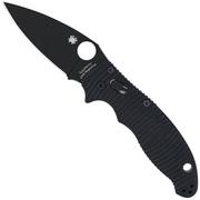 Spyderco Manix 2 Salt Black DLC CPM MagnaCut C101GMCBKP2 Black G10 pocket knife