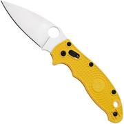 Nóż składany Spyderco Manix 2 Salt MagnaCut C101PYL2 Yellow FRN