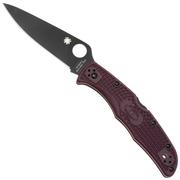 Spyderco Endura 4 Micro-Melt PD#1 C10BGBKP Burgundy, Sprint Run 2024 couteau de poche