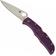 Image for Spyderco Endura 4 Purple C10FPPR pocket knife